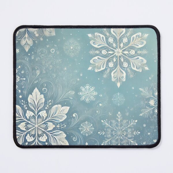 Item preview, Serene Winter Snowflake Pattern designed and sold by CanvasWhimsy.