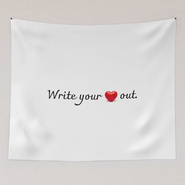 Item preview, Write you heart out Journaling Design designed and sold by Kaczorek-Shop.