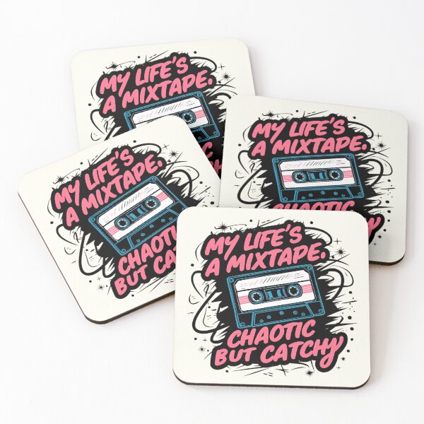 Item preview, My Life's A Mixtape Chaotic But Catchy designed and sold by Jollys-ArtShop.