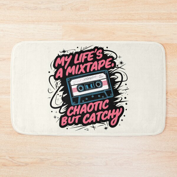 Item preview, My Life's A Mixtape Chaotic But Catchy designed and sold by Jollys-ArtShop.