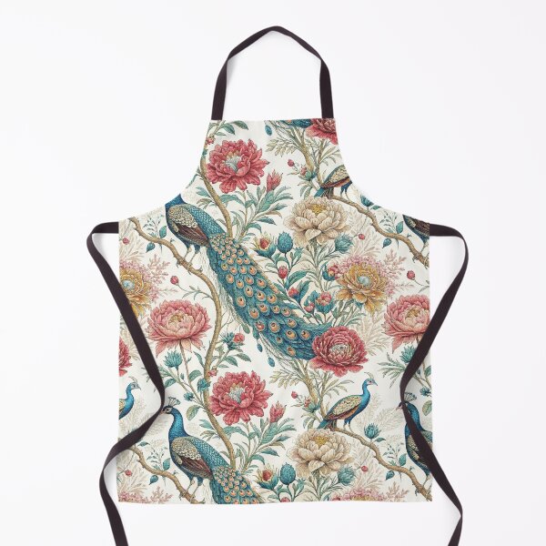 Artikelvorschau, Blumen-Pfauen-Chinoiserie entworfen und verkauft von hellcom.