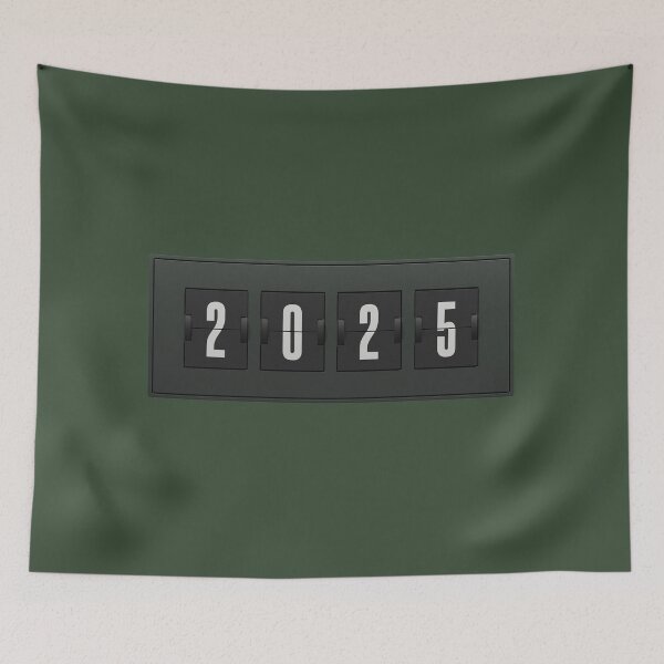 Item preview, 2025 Classic Scoreboard Colors Flip Clock Design designed and sold by trepiu.