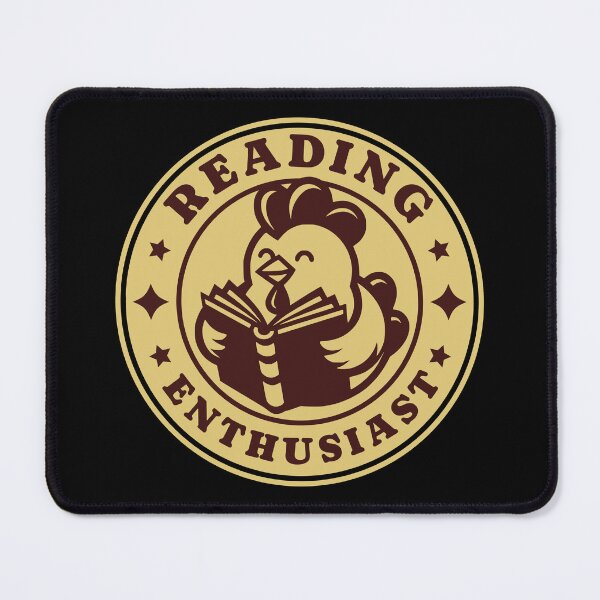 Item preview, Reading Enthusiast Book Reading Chicken Funny Bookworm Book Lover Reader designed and sold by KLArtzStore.