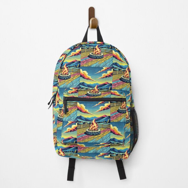 Item preview, Camp fire cartoon Styled 3D art designed and sold by Iainmcdowell.