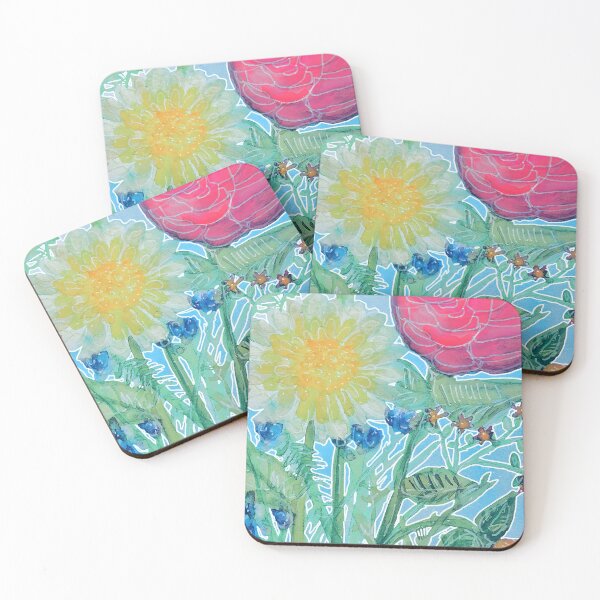 Item preview, Digital Doppleganger. Aqua bright bunch designed and sold by bekki smith.