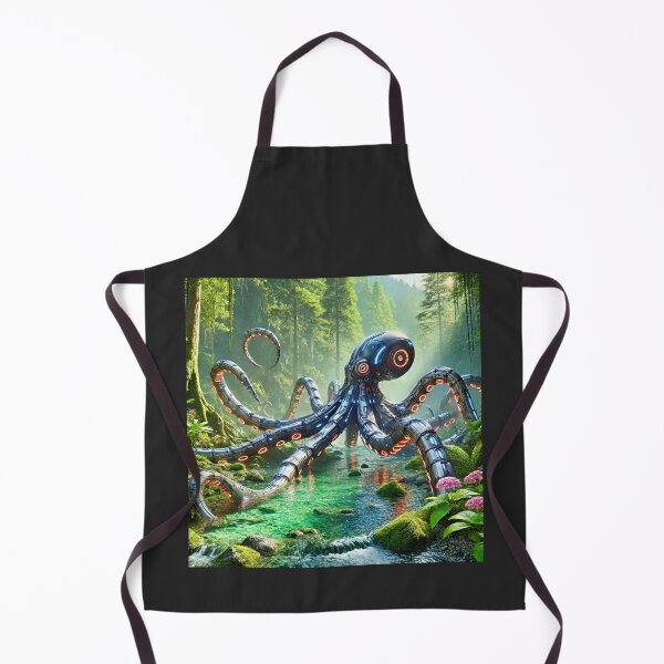 Item preview, Cybernetic Octopus designed and sold by GlassPenny.