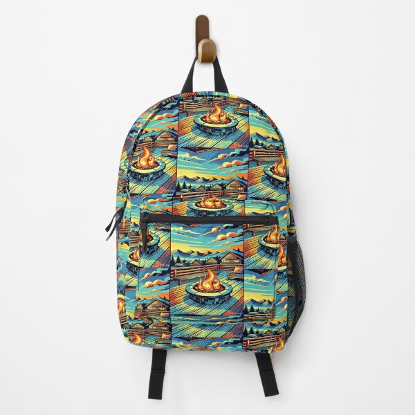 Item preview, Camp fire cartoon Styled 3D art designed and sold by Iainmcdowell.
