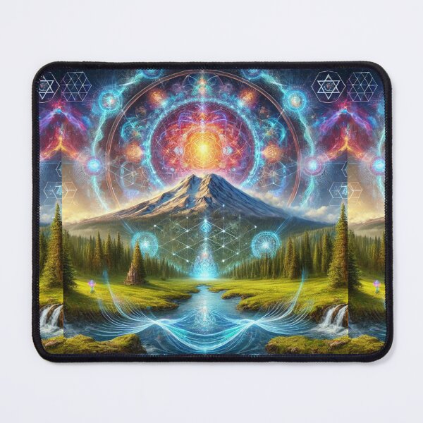 Item preview, Sacred Cosmic Flow: Mount Shasta of Light designed and sold by Meta2Physical.