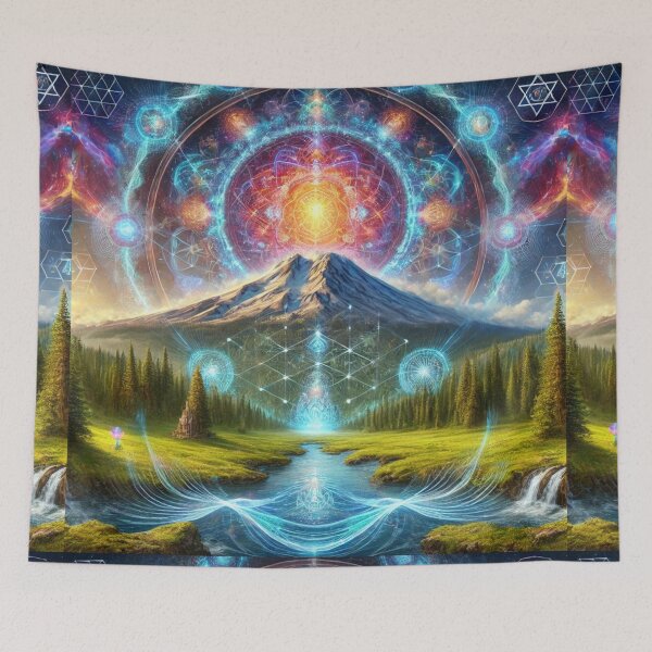 Item preview, Sacred Cosmic Flow: Mount Shasta of Light designed and sold by Meta2Physical.