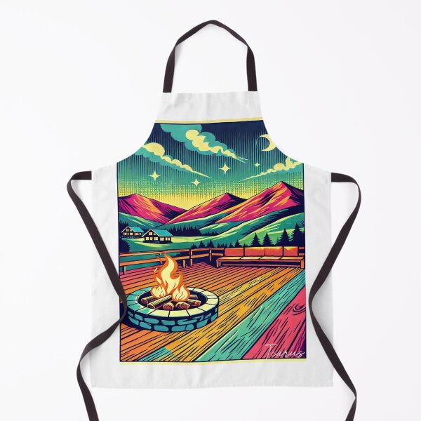Item preview, Camp fire cartoon Styled 3D art designed and sold by Iainmcdowell.