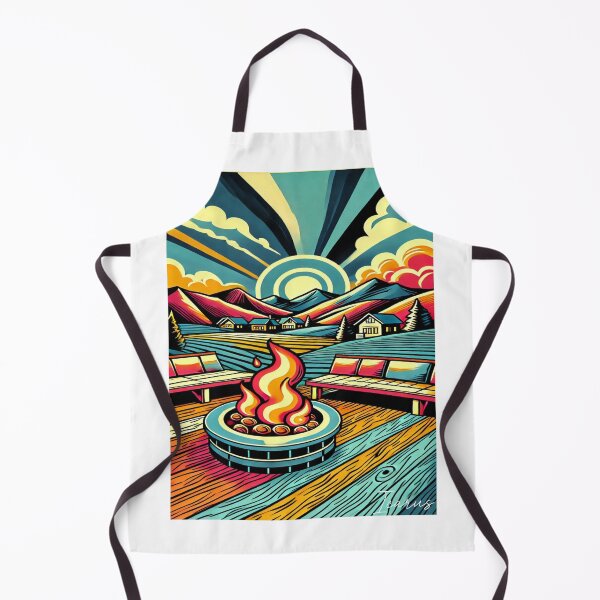 Item preview, Camp fire cartoon Styled 3D art designed and sold by Iainmcdowell.