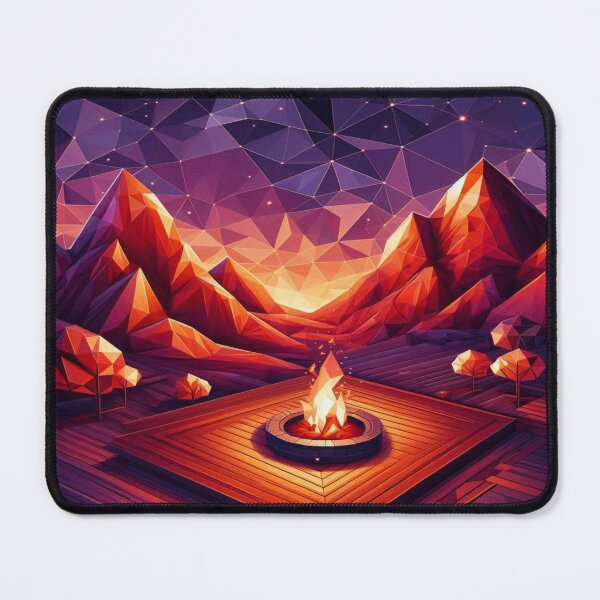 Item preview, Camp fire cartoon Styled 3D art designed and sold by Iainmcdowell.