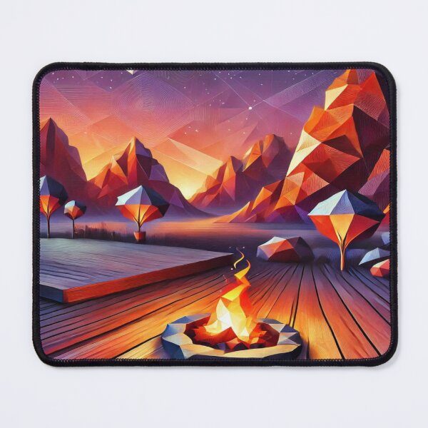 Item preview, Camp fire cartoon Styled 3D art designed and sold by Iainmcdowell.