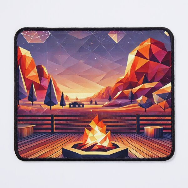 Item preview, Camp fire cartoon Styled 3D art designed and sold by Iainmcdowell.