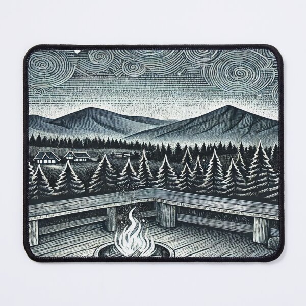 Item preview, Camp fire cartoon Styled 3D art designed and sold by Iainmcdowell.