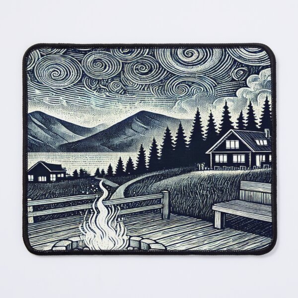 Item preview, Camp fire cartoon Styled 3D art designed and sold by Iainmcdowell.
