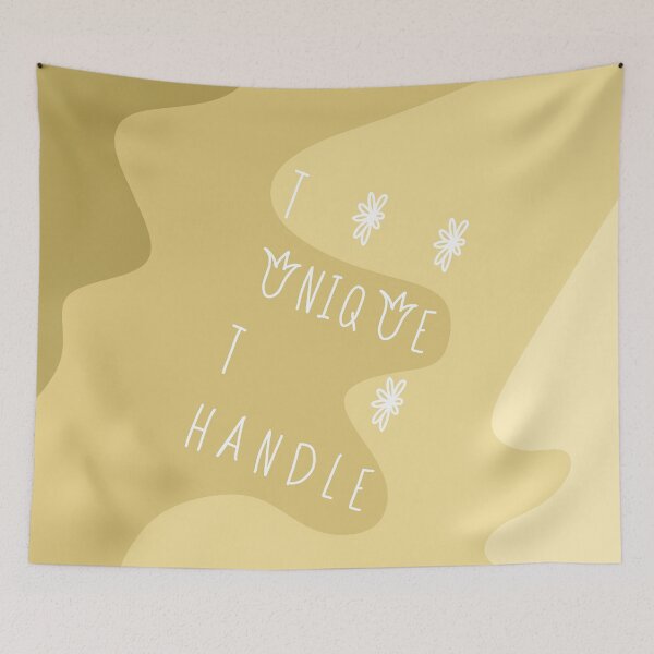 Item preview, Too Unique to Handle – Bold Modern Statement, Unique designed and sold by villacreativa.