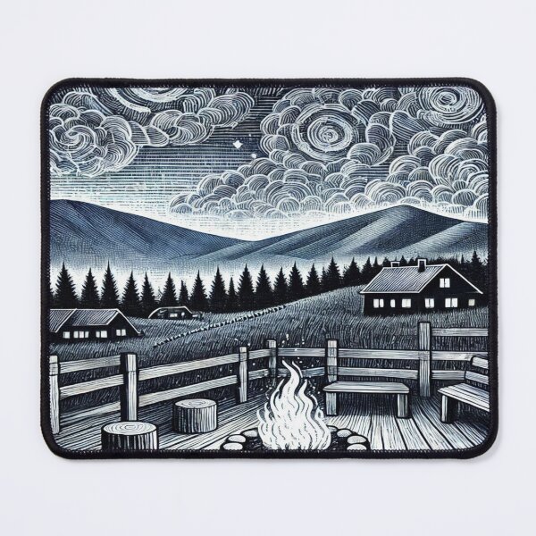Item preview, Camp fire cartoon Styled 3D art designed and sold by Iainmcdowell.