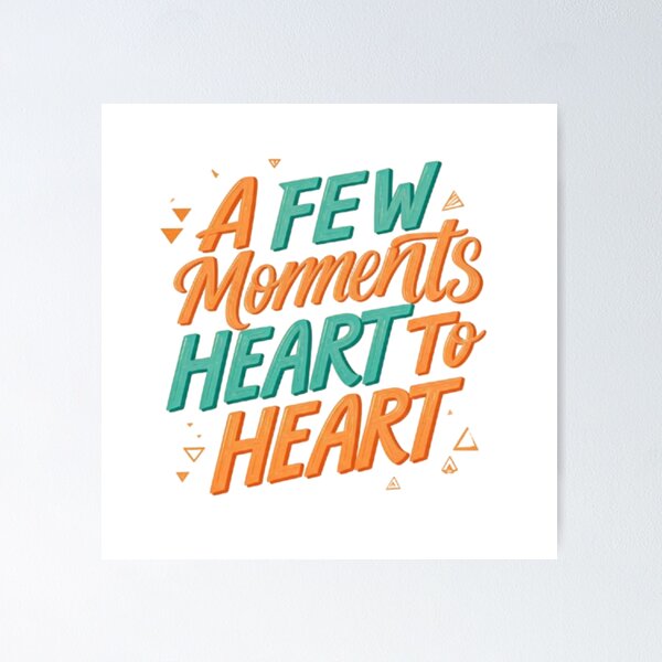 Item preview, A Few Moments Heart to Heart designed and sold by artistmagicshop.