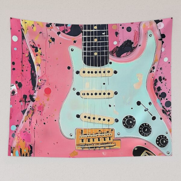 Item preview, Guitar music art #guitar #music designed and sold by JBJart.