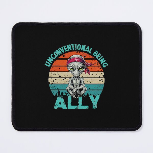 Item preview, Unconventional Being Ally - Alien Themed Unique Design designed and sold by Colorful-Garden.