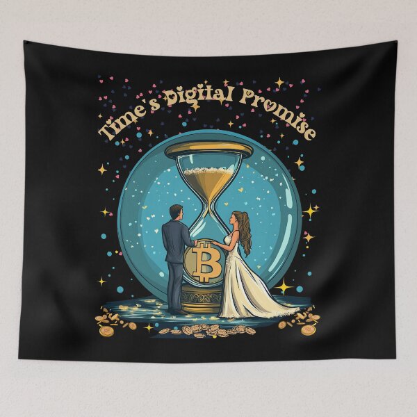 Item preview, Time's Digital Promise Bitcoin designed and sold by BitCryX.