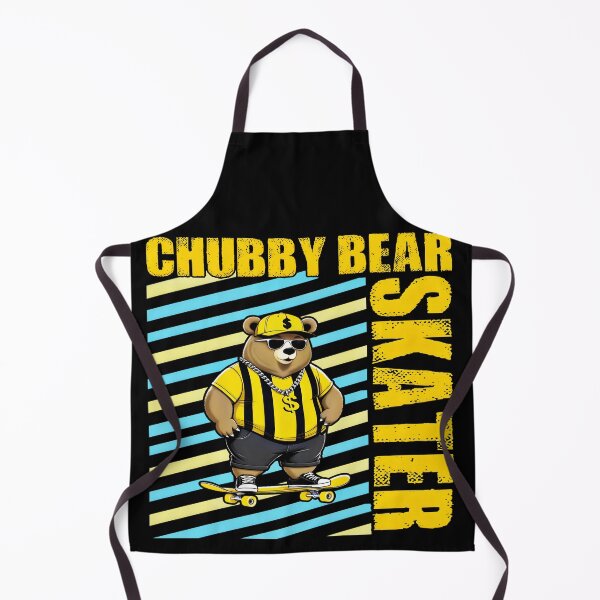 Item preview, Chubby Bear Skater designed and sold by AlphaTeez.