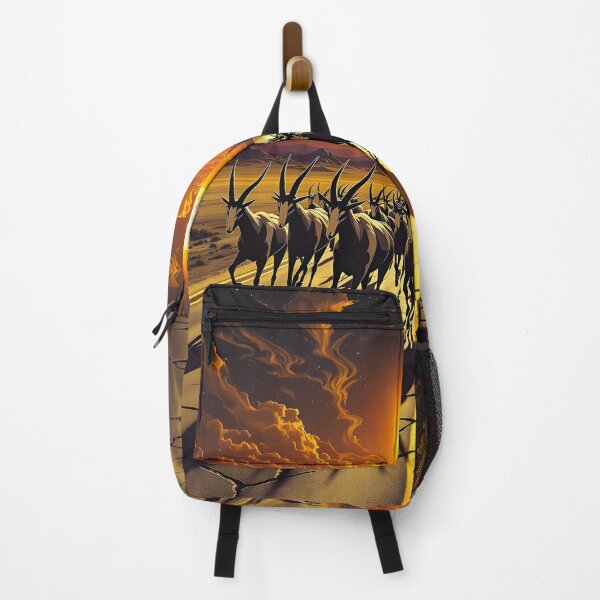Item preview, Oryx Herd at Sundown designed and sold by HabitableMoons.