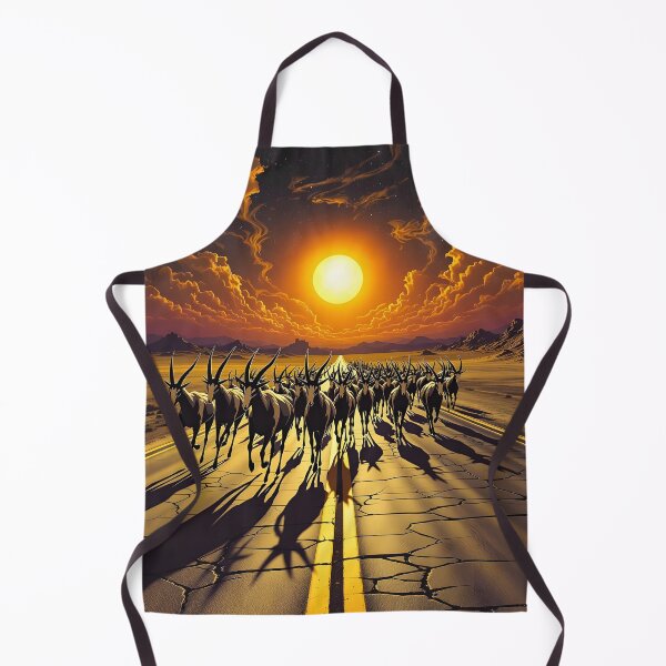 Item preview, Oryx Herd at Sundown designed and sold by HabitableMoons.