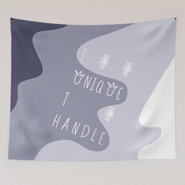 Item preview, Too Unique to Handle – Bold Modern Statement, Unique designed and sold by villacreativa.