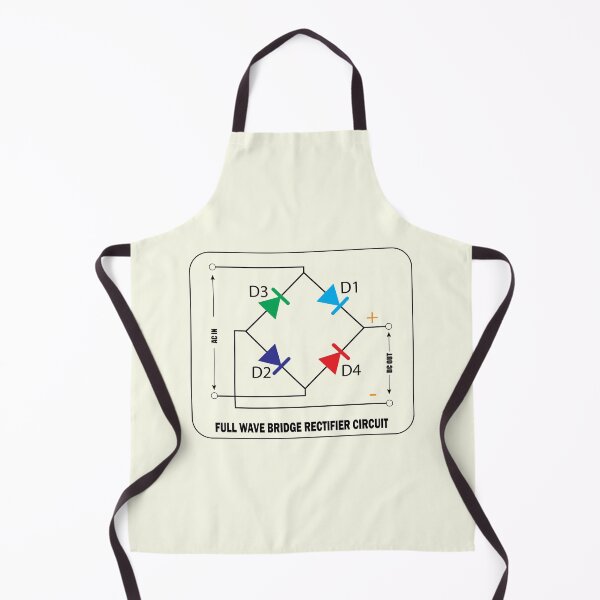 Item preview, Electronics engineering Full wave Bridge Rectifier Circuit diagram  designed and sold by Science Engineering Gifts.