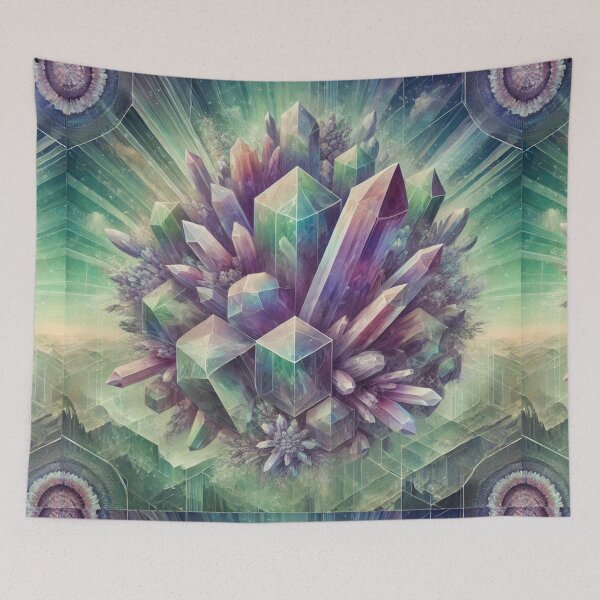 Item preview, Natural Fluorite: Harmony in Multicolor designed and sold by Meta2Physical.