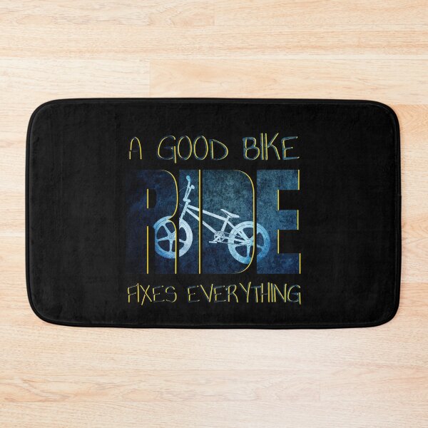 Item preview, A good bike ride fixes everything. BMX freestyle bikers. designed and sold by Skateboarding Fingerboarding BMX.