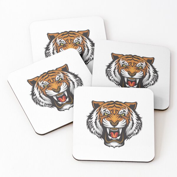 Item preview, tiger face tshirt design png designed and sold by hsstudio2025.