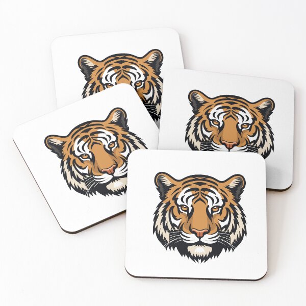 Item preview, tiger face tshirt design png designed and sold by hsstudio2025.