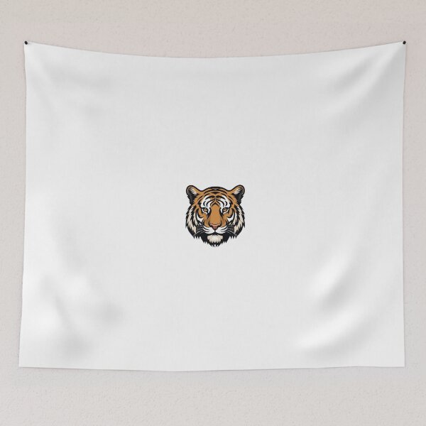 Item preview, tiger face tshirt design png designed and sold by hsstudio2025.