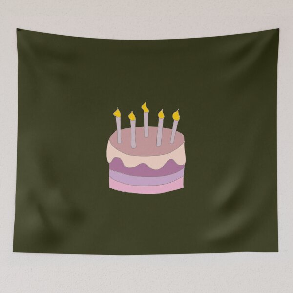 Item preview, birthday cake designed and sold by Veki5.