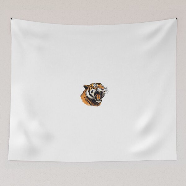 Item preview, tiger face tshirt design png designed and sold by hsstudio2025.