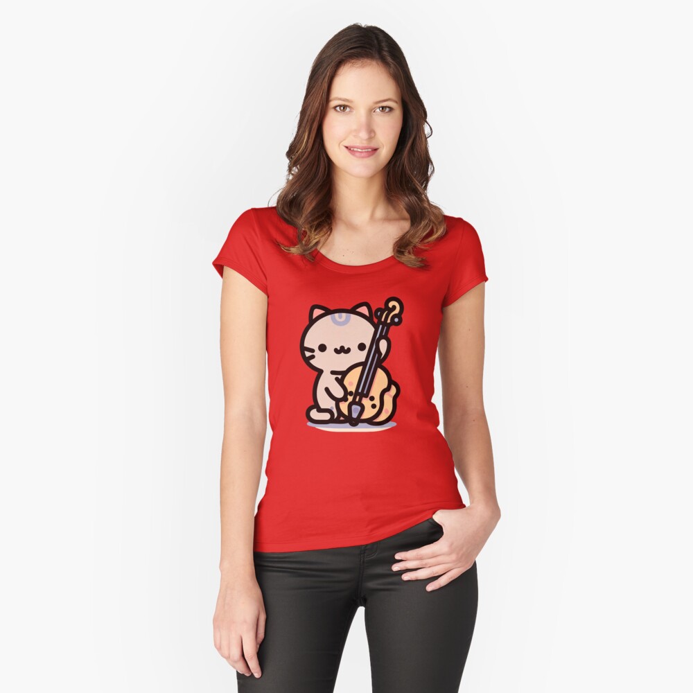 Artikel-Vorschau von Tailliertes Rundhals-Shirt, designt und verkauft von Kobeko.