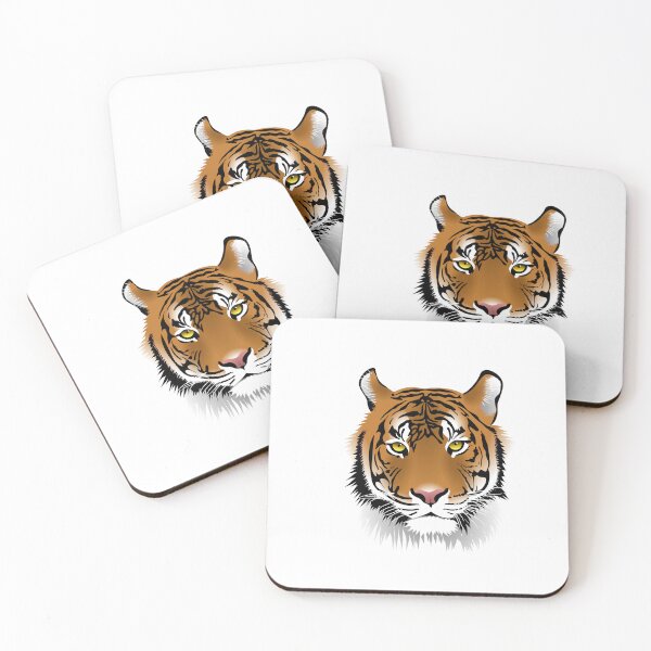Item preview, tiger face tshirt design png designed and sold by hsstudio2025.