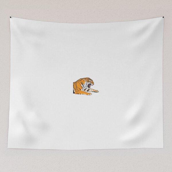 Item preview, tiger face tshirt design png designed and sold by hsstudio2025.