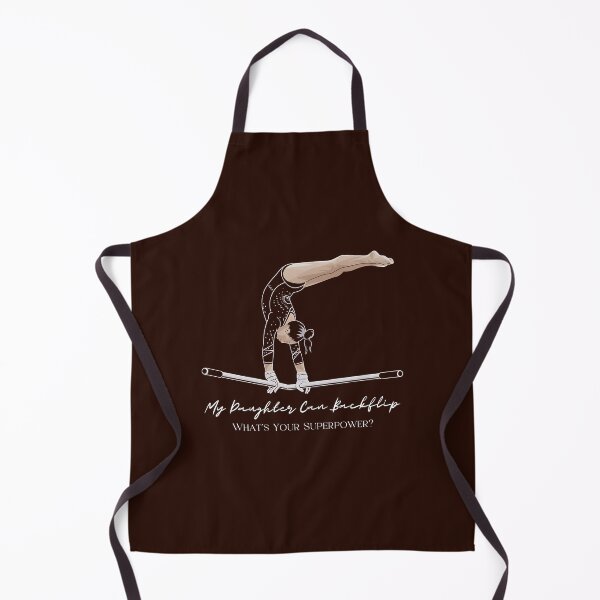 Item preview, My Daughter Can Backflip What’s Your Superpower? Funny gifts for gymnastic dad designed and sold by MikeKart.