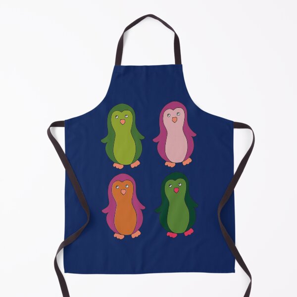 Item preview, penguins colorful and funny designed and sold by Veki5.