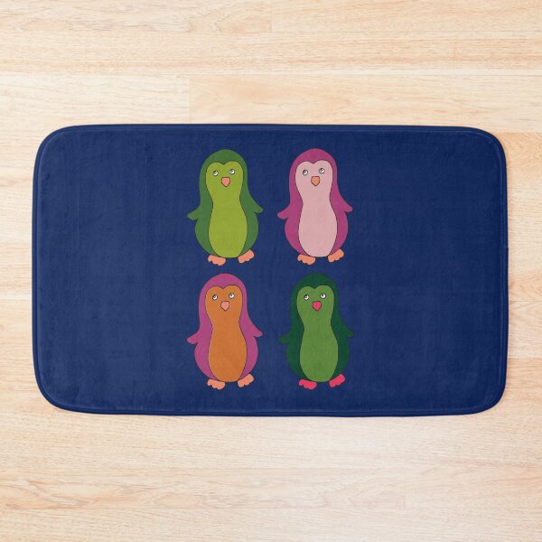 Item preview, penguins colorful and funny designed and sold by Veki5.