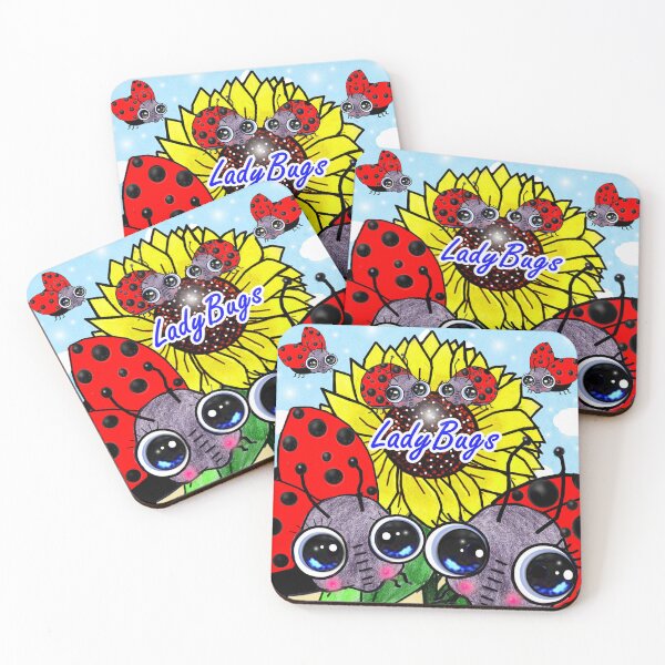 Item preview, Ladybugs - Sunny day  designed and sold by Shirley cute art .