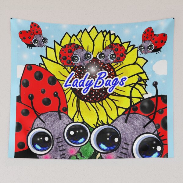 Item preview, Ladybugs - Sunny day  designed and sold by Shirley cute art .