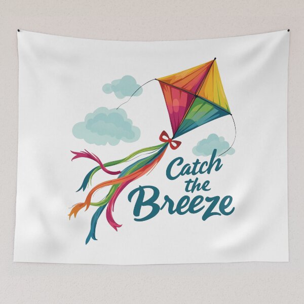 Item preview, Catch The Breeze Flying Kite designed and sold by Blok45.