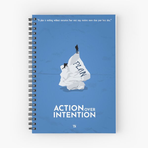 Item preview, Action Over Intention Minimal designed and sold by TKsuited.