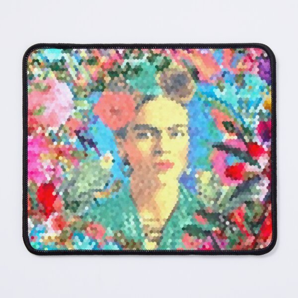 Item preview, Frida Kahlo and flowers, mexican artist, colorful bird, frida kahlo portrait, paintings designed and sold by AliloveartistIT.
