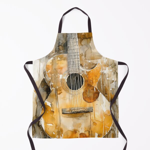 Item preview, Guitar watercolor music art #guitar #music designed and sold by JBJart.
